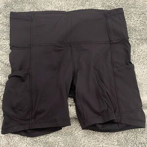 Lululemon Fast & Free shorts black